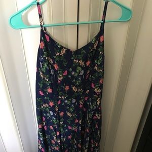 Blue Flowered Old Navy Dress
